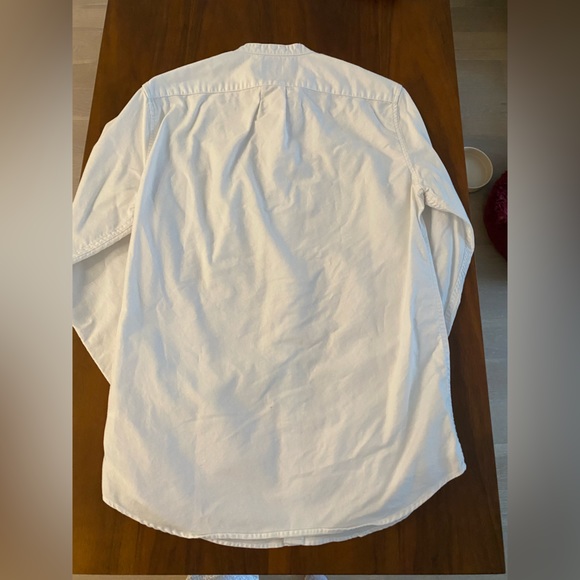 J. Crew Men’s Slim-fit White Oxford Shirt - Picture 6 of 6